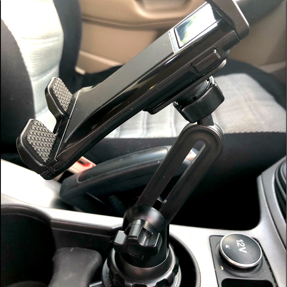Universal Car Mount Adjustable Gooseneck Cup Holder Cradle for Cell Phone US